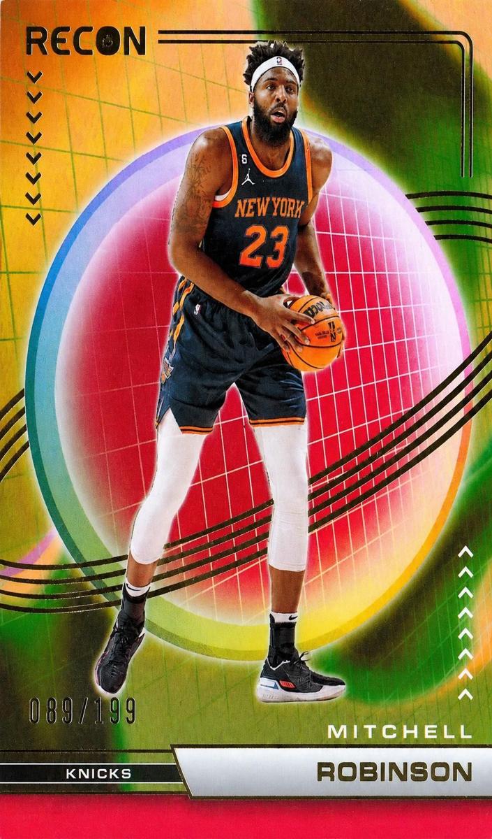 2022 Panini Recon Basketball Holo Red Mitchell Robinson #164