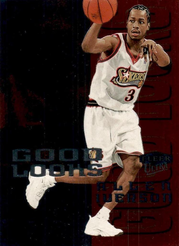 1999 Fleer Ultra Basketball Allen Iverson #9 GL