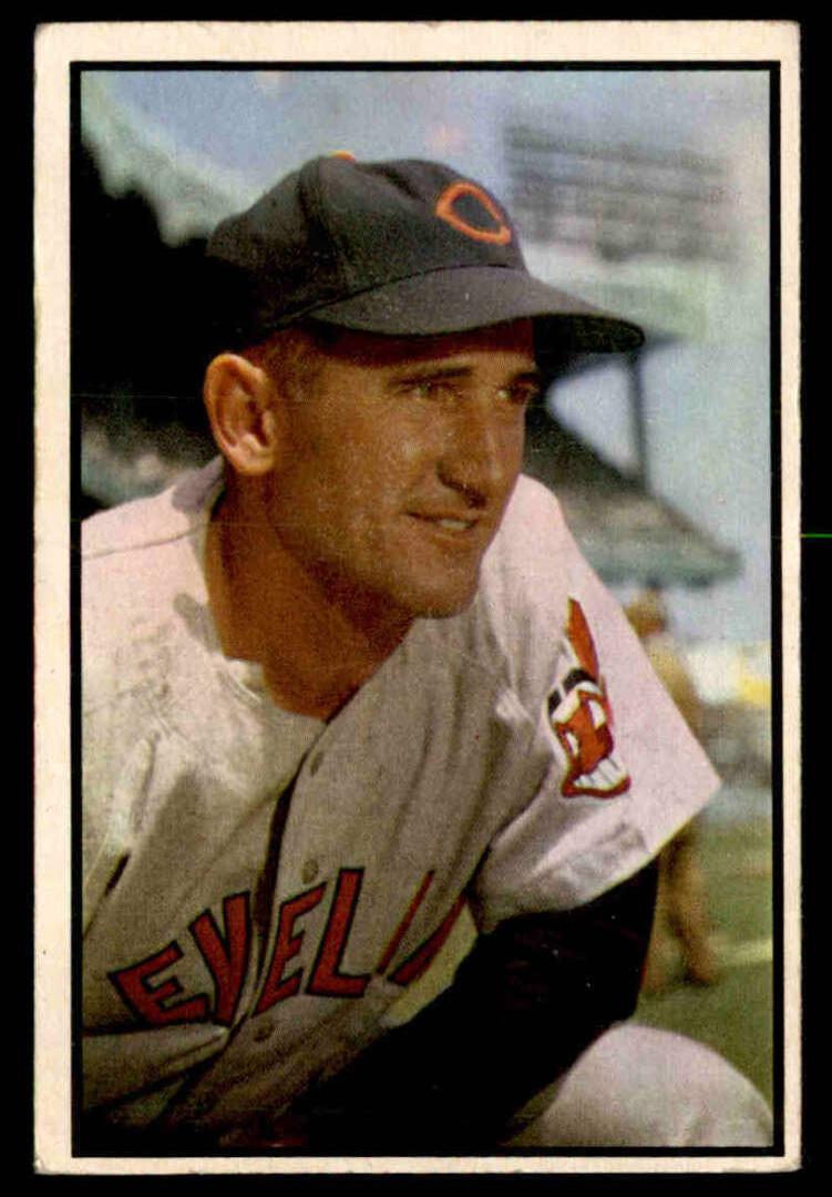 1953 Bowman Color Baseball Al Lopez #143
