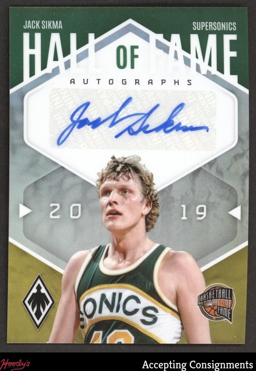 2023 Panini Phoenix Basketball Jack Sikma #HFA-JKS