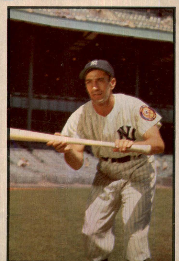1953 Bowman Color Baseball Phil Rizzuto #9