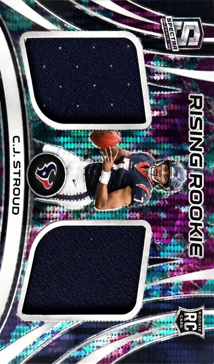 2023 Panini Spectra Football Celestial C.J. Stroud #RRM-CST PSA 9