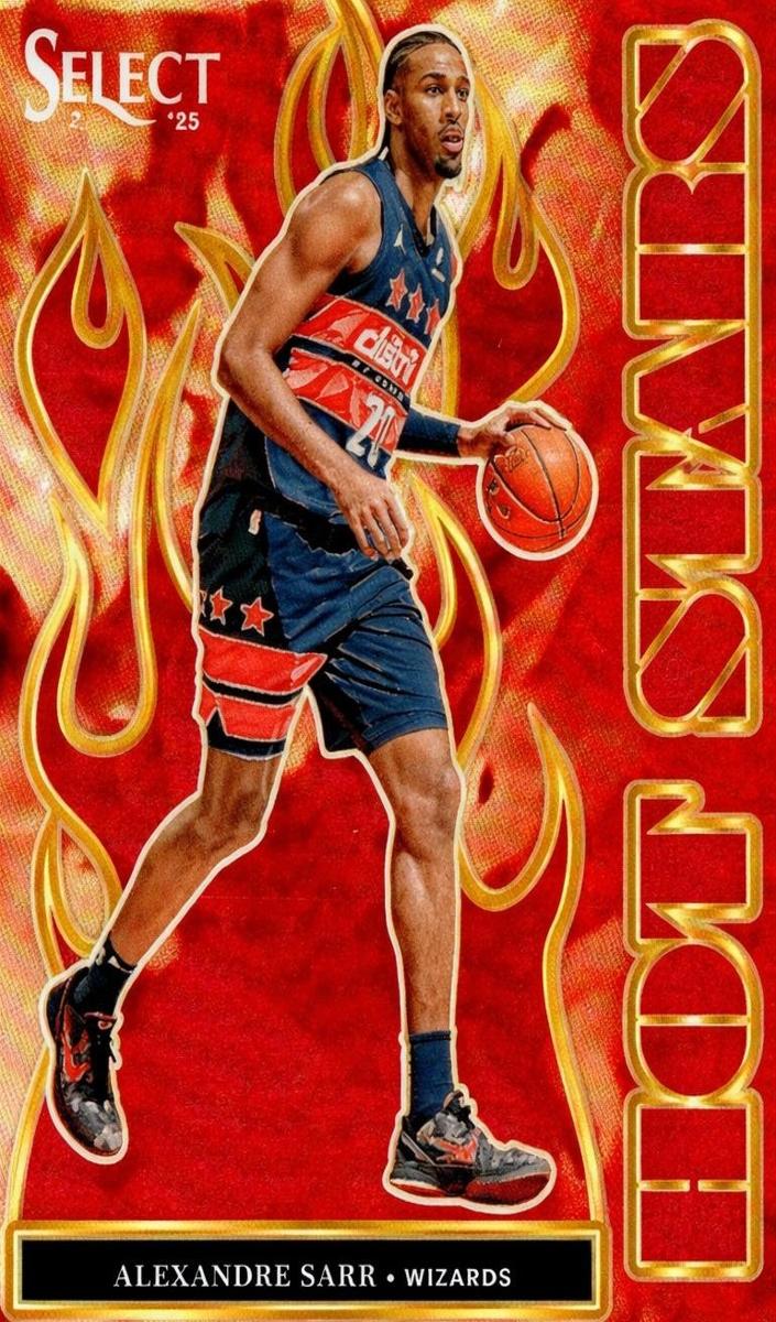 2024 Panini Select Basketball Red Alexandre Sarr #10