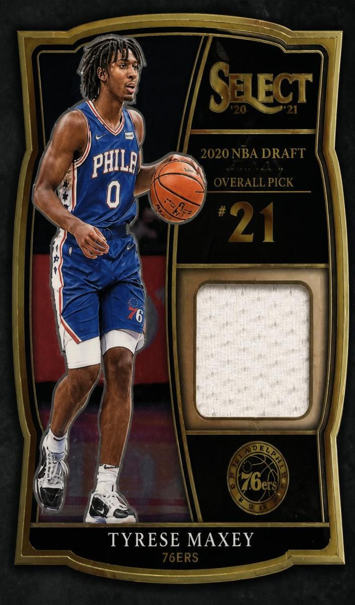 2020 Panini Select Basketball Tyrese Maxey #DS-MAX