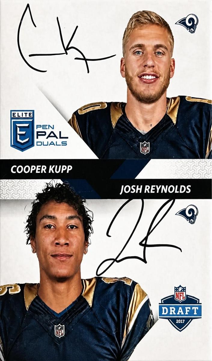 2017 Donruss Elite Football Cooper Kupp #PP-LA PSA 10