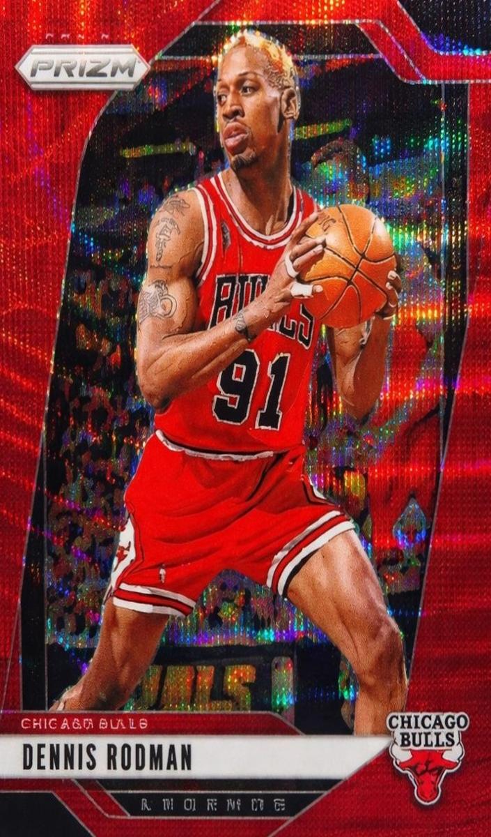 2024 Panini Prizm Basketball Ruby Wave Dennis Rodman #277