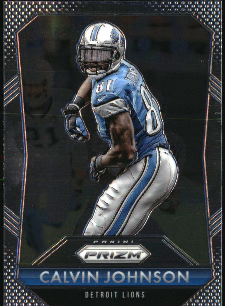 2015 Panini Prizm Football Calvin Johnson #81
