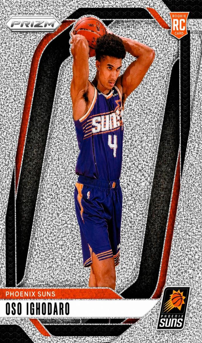 2024 Panini Prizm Basketball Glitter Oso Ighodaro #245 PSA 8