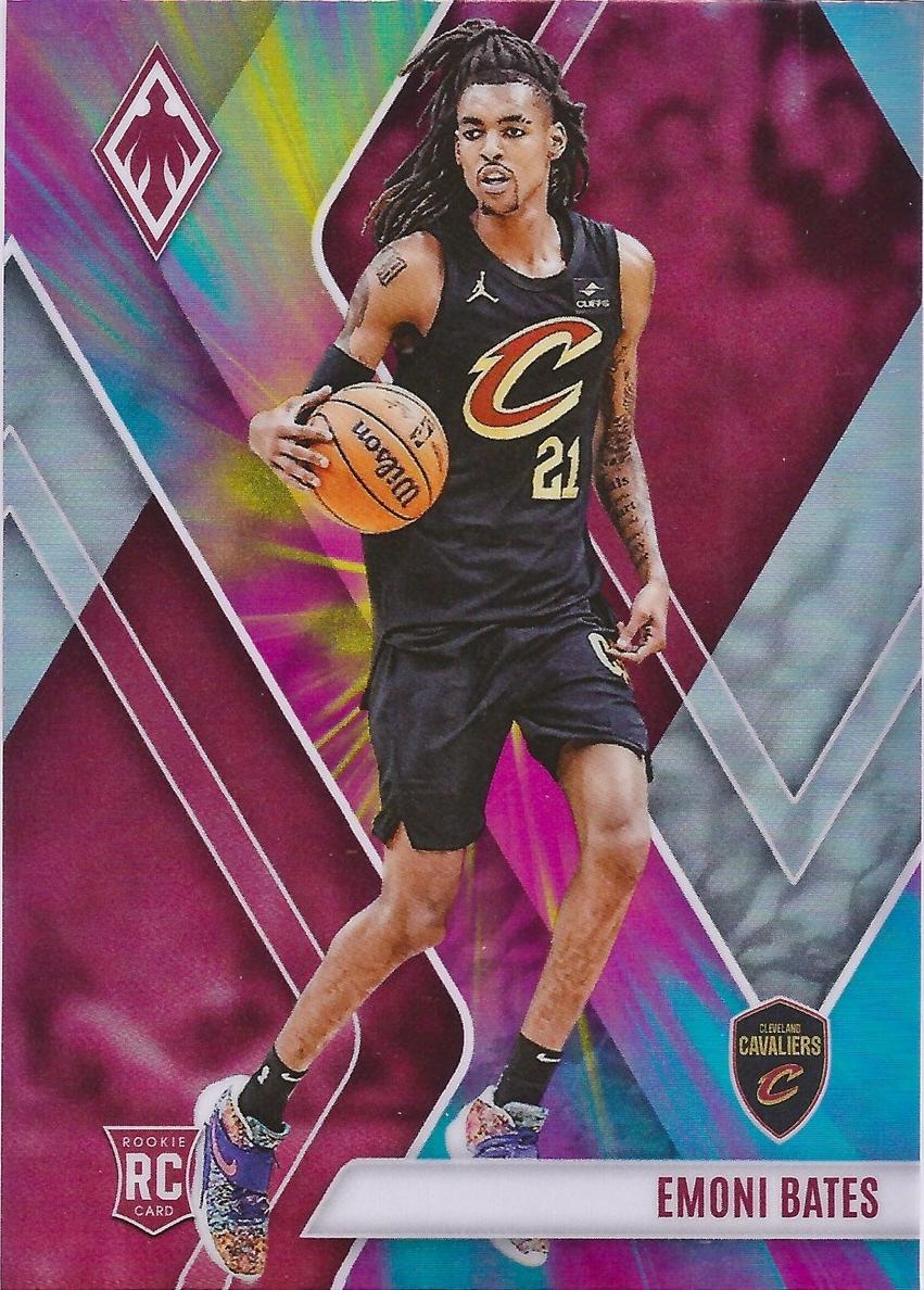 2023 Panini Phoenix Basketball Color Burst Emoni Bates #287