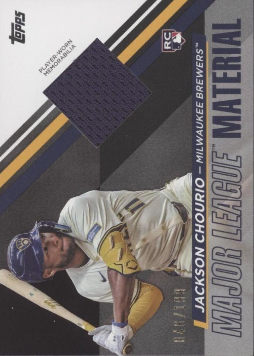 2024 Topps Update Baseball Jackson Chourio #MLMU-JC