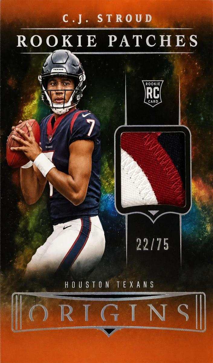 2023 Panini Origins Football Orange C.J. Stroud #RJJ-CS