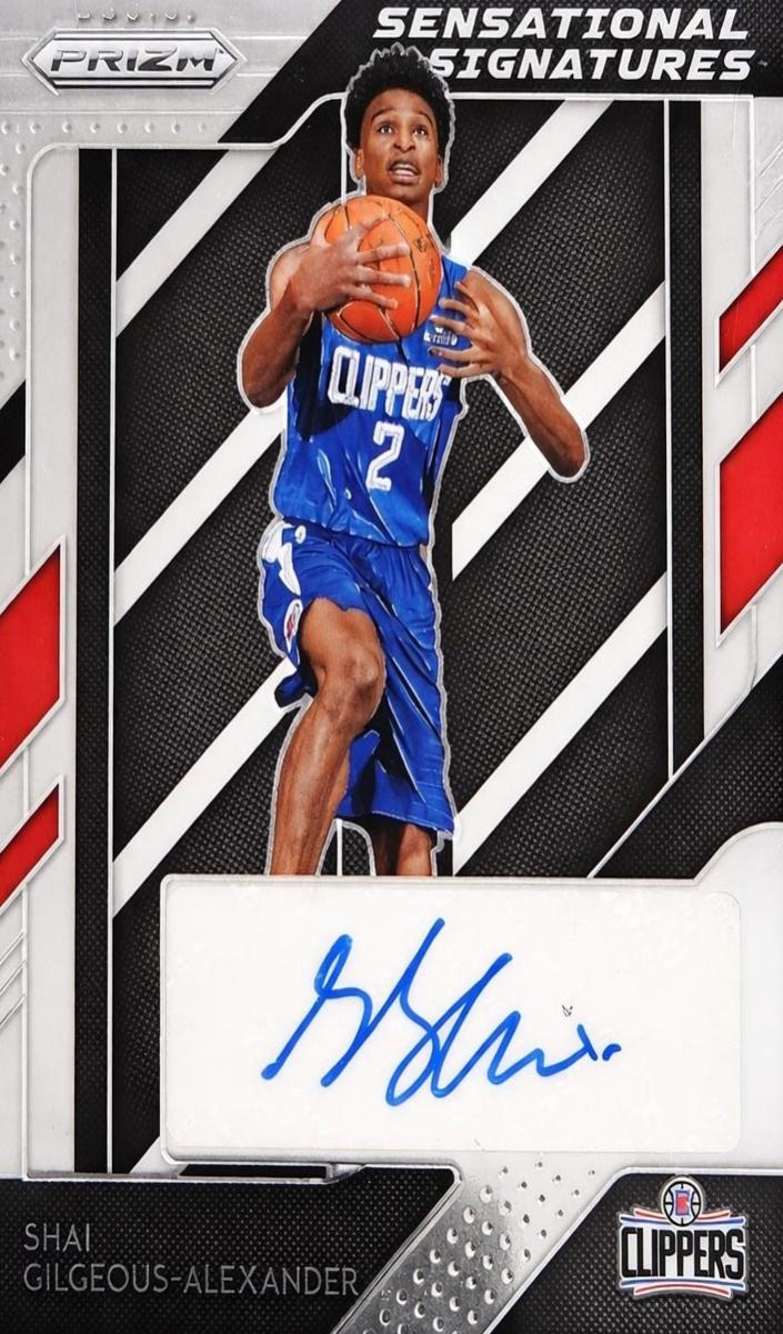 2018 Panini Prizm Basketball Shai Gilgeous-Alexander #SS-SGA PSA 9