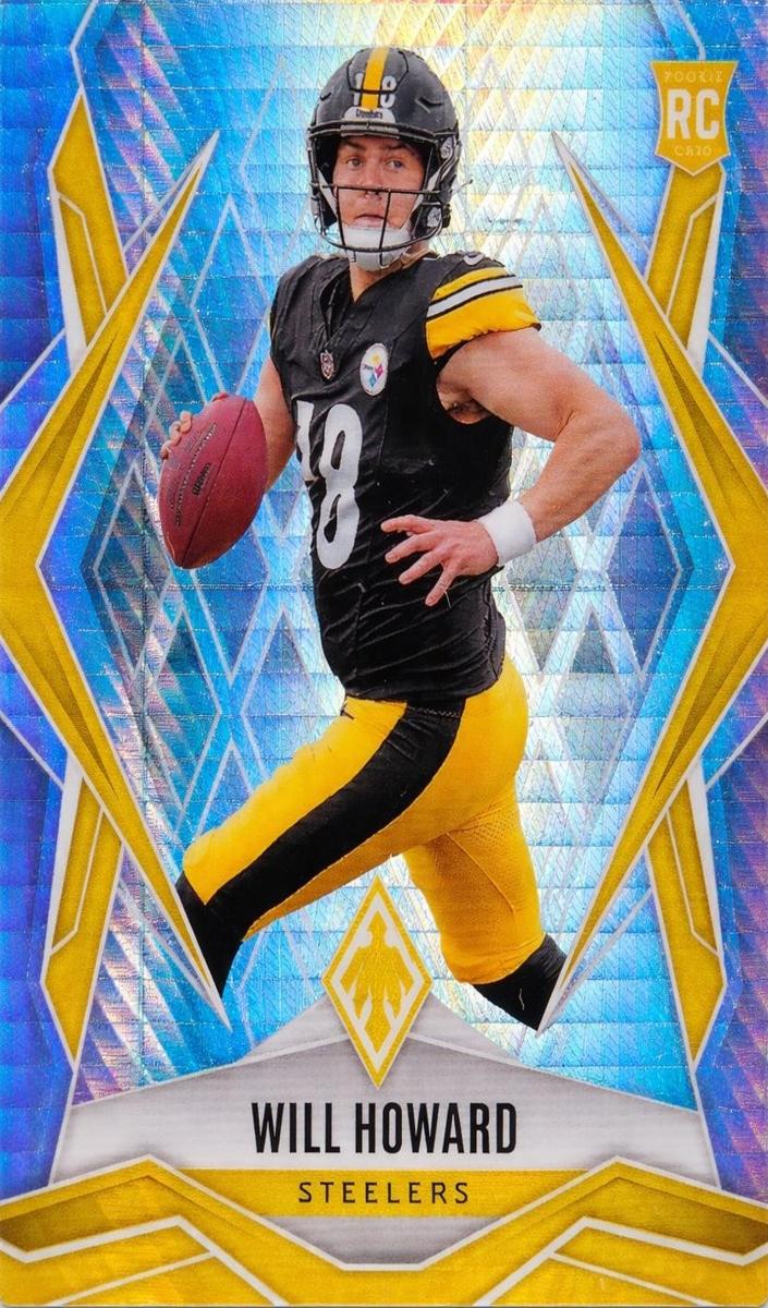 2025 Panini Phoenix Football Silver Hyper Will Howard #165