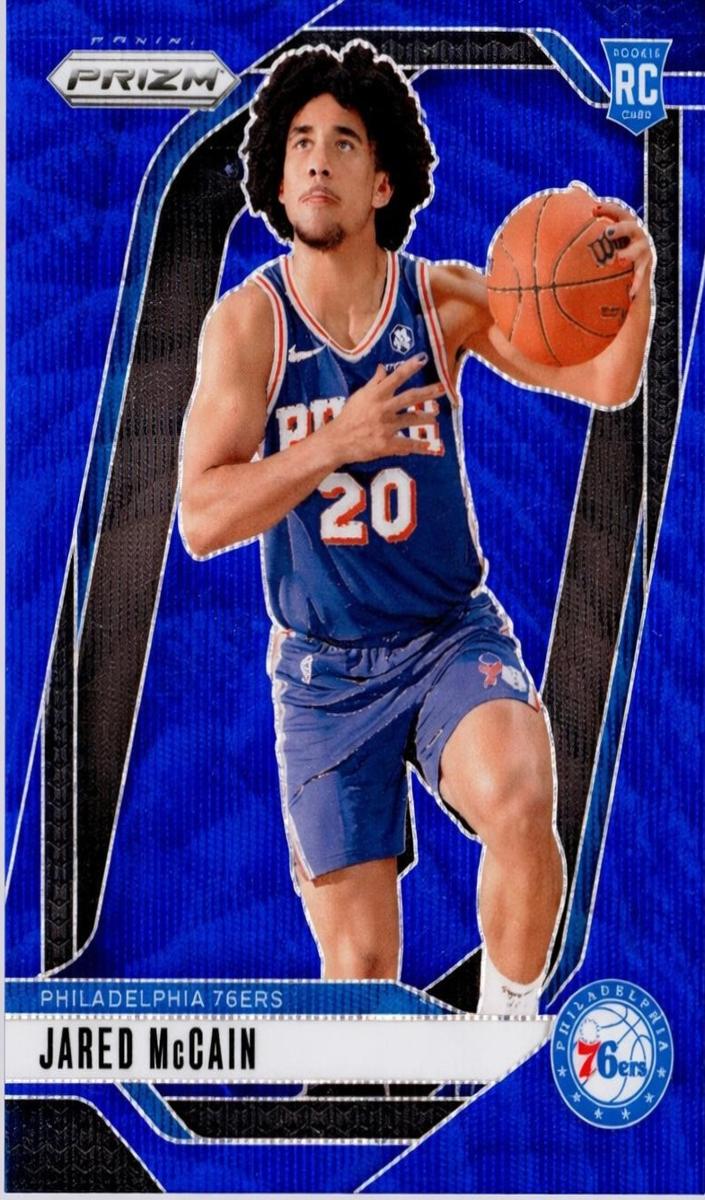 2024 Panini Prizm Basketball Blue Wave Jared McCain #222