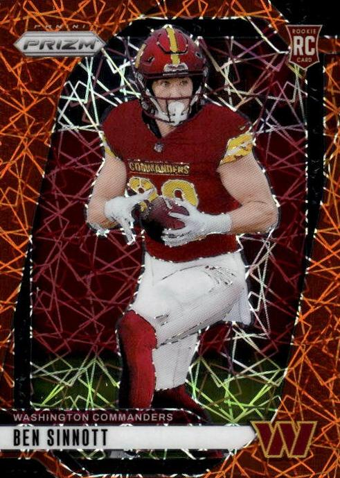 2024 Panini Prizm Football Lazer Ben Sinnott #307