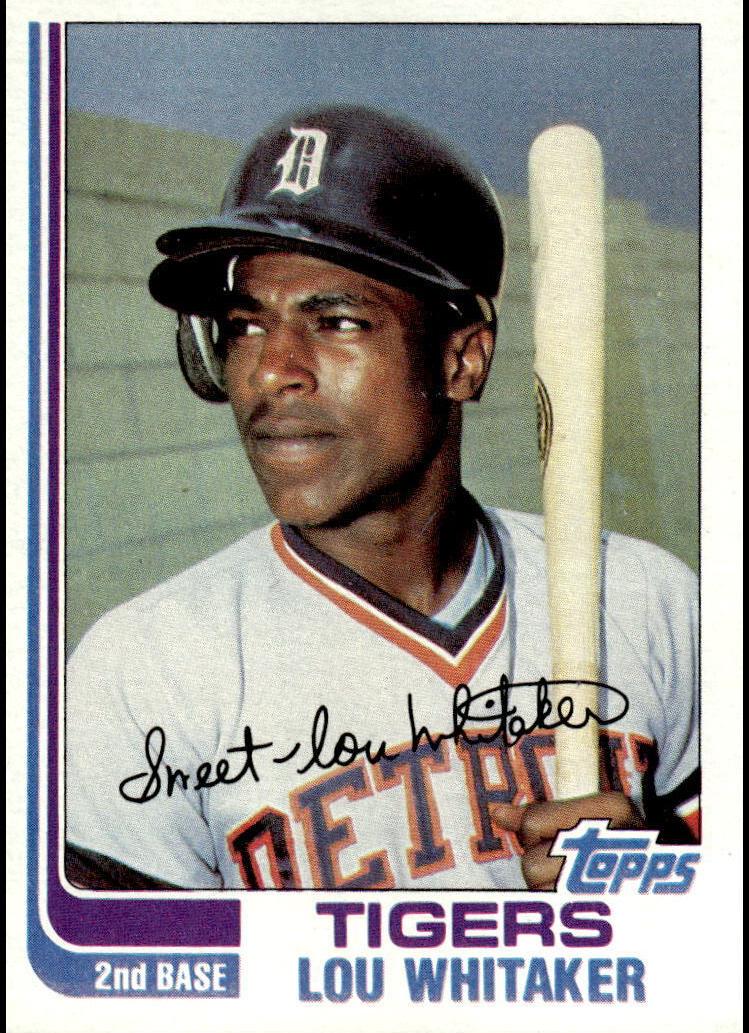 1982 Topps Baseball Lou Whitaker #39 PSA 10