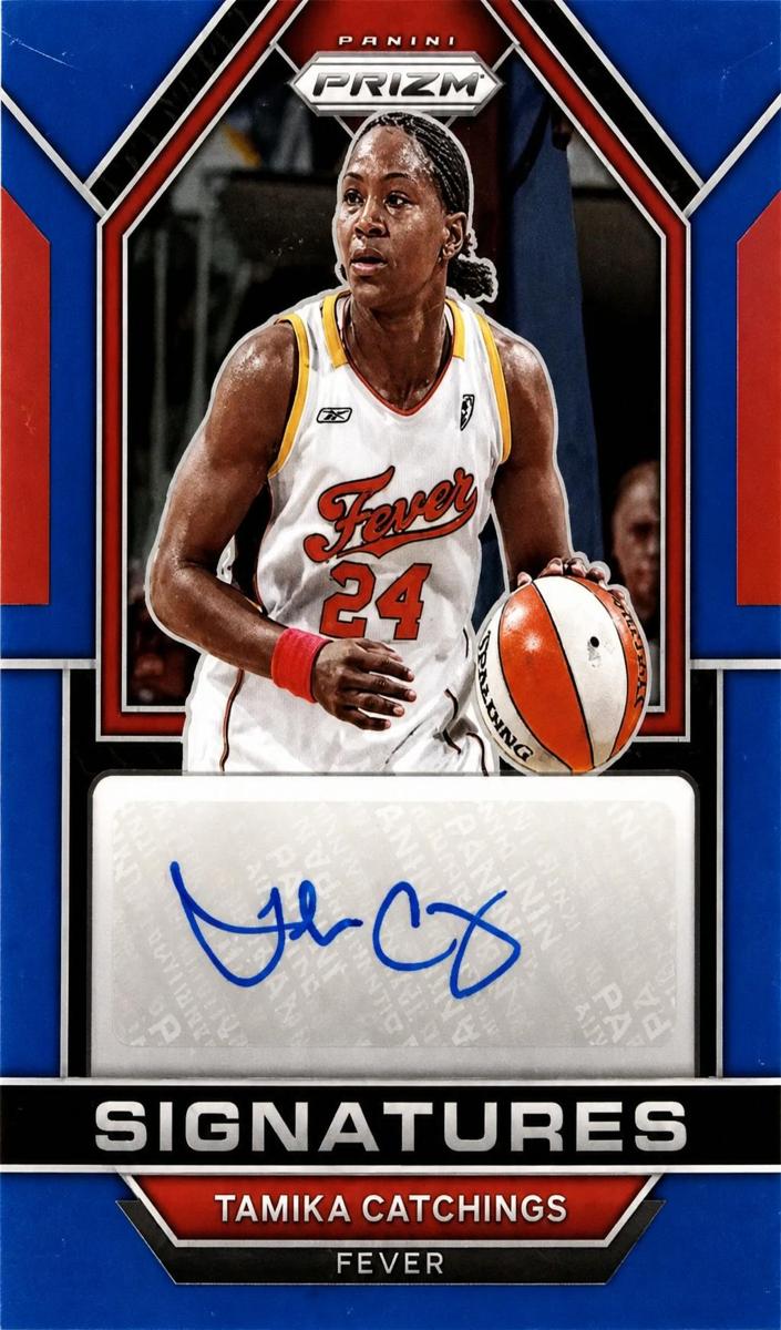 2023 Panini Prizm WNBA Basketball Blue Tamika Catchings #SG-TCT