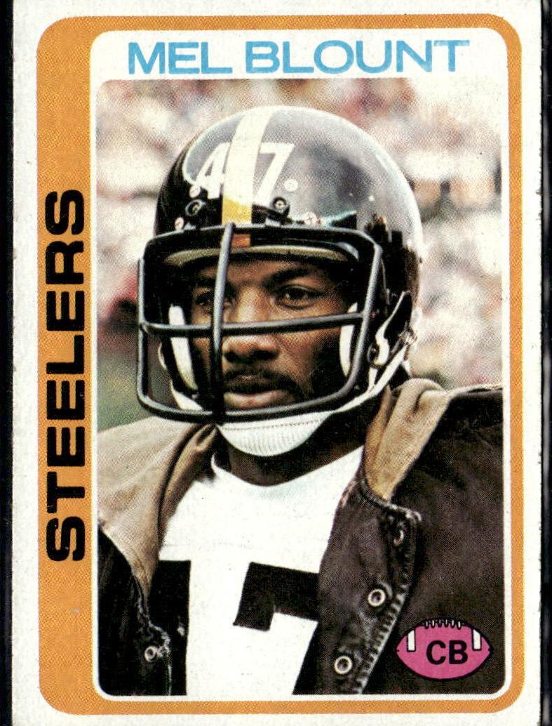 1978 Topps Football Mel Blount #475 PSA 8