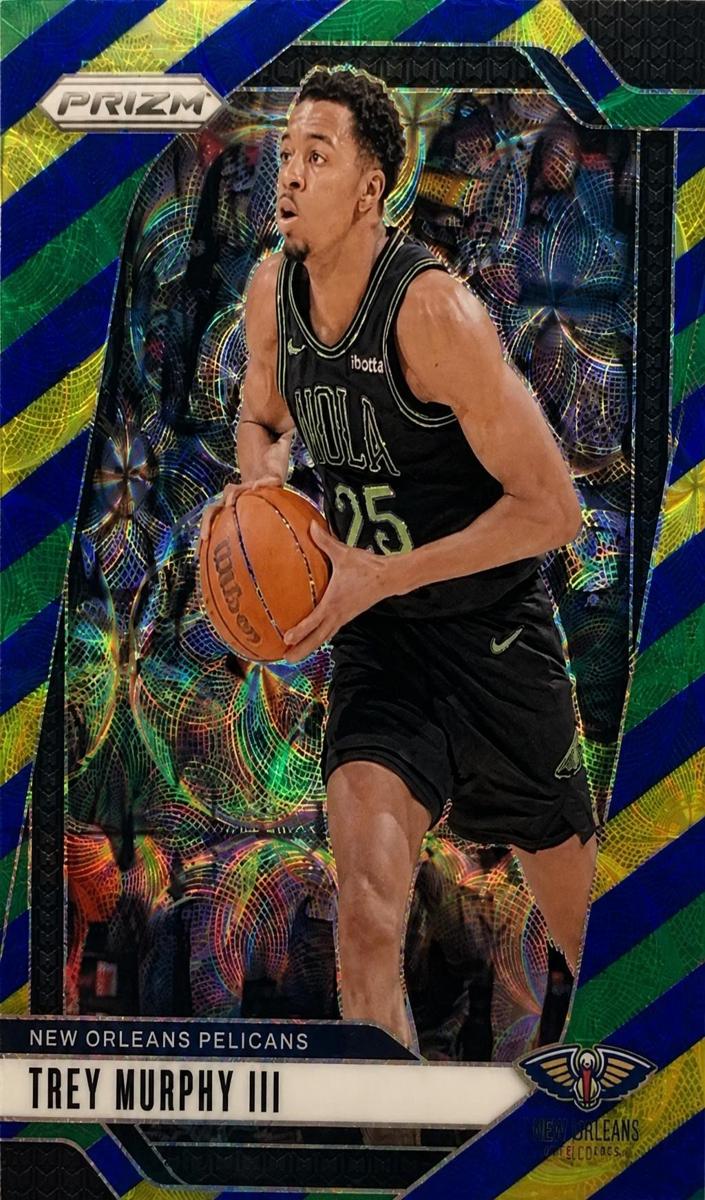 2024 Panini Prizm Basketball Choice Blue Yellow and Green Trey Murphy III #173
