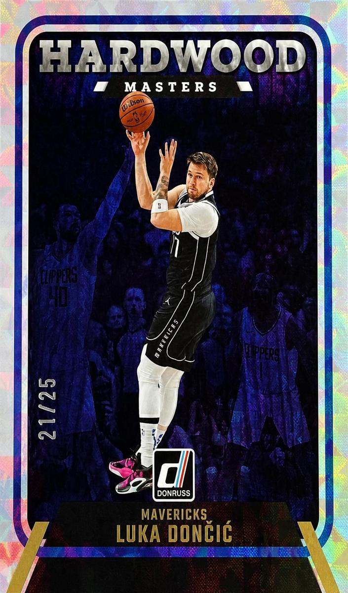 2024 Panini Donruss Basketball Hyper Luka Doncic #12 PSA 9