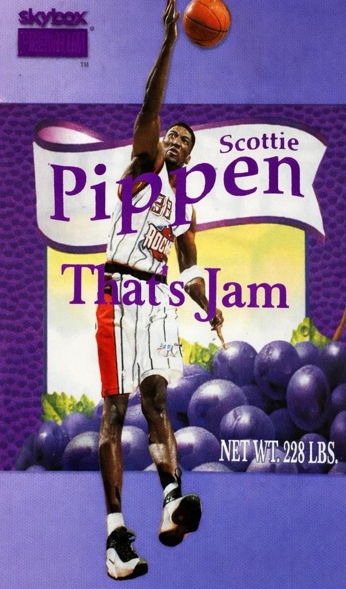 1998 Skybox Premium Basketball Scottie Pippen #6TJ PSA 9