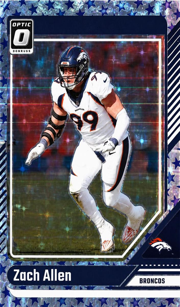 2024 Donruss Optic Football Stars Zach Allen #61
