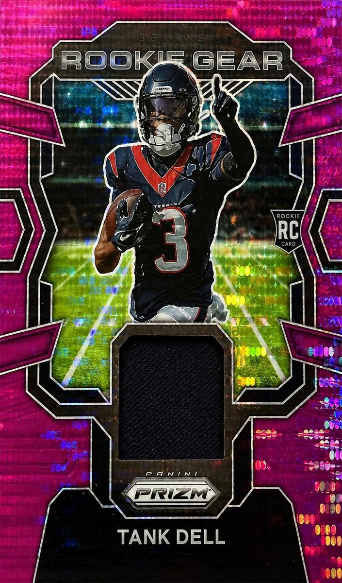 2023 Panini Prizm Football Purple Pulsar Tank Dell #RG-TD PSA 10