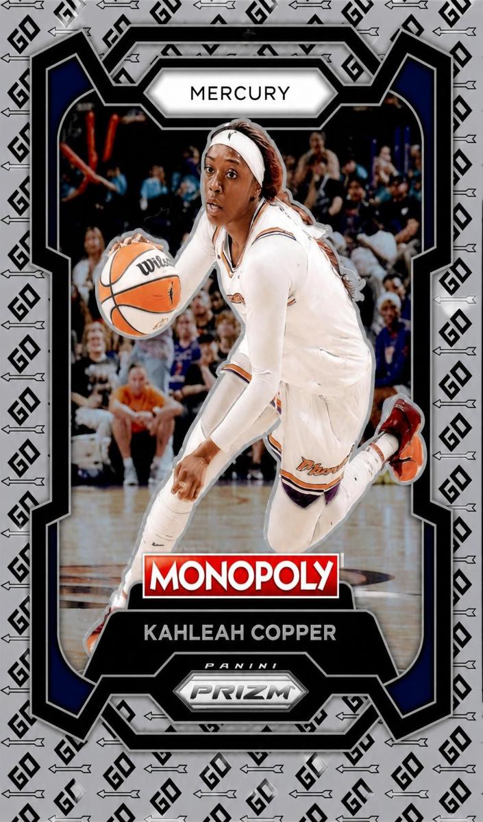2024 Panini Prizm Monopoly WNBA Basketball Go Kahleah Copper #58
