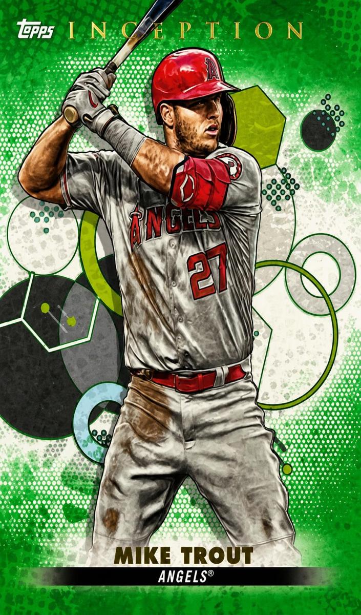 2022 Topps Inception Baseball Green Mike Trout #1