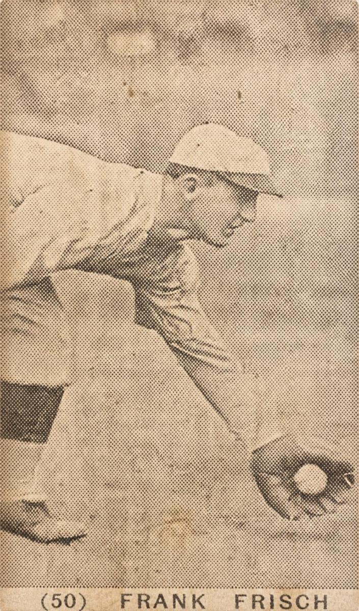 1928 Yuengling's Ice Cream Baseball Frank Frisch #50 PSA 4