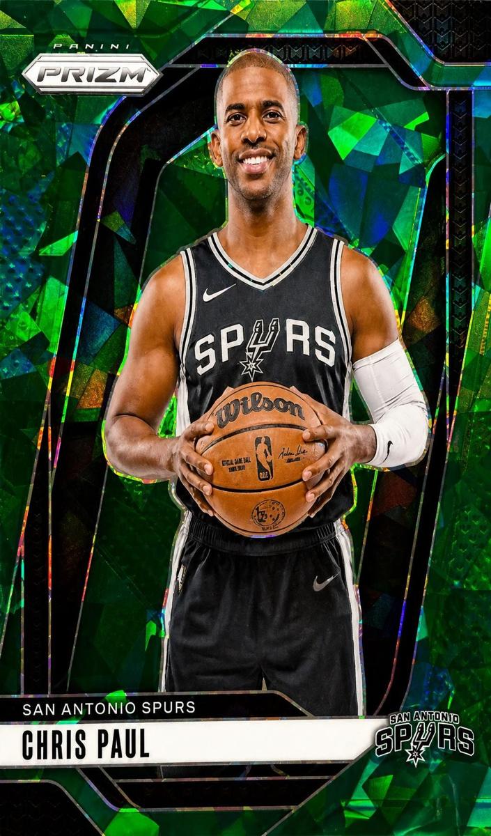 2024 Panini Prizm Basketball Green Ice Chris Paul #132