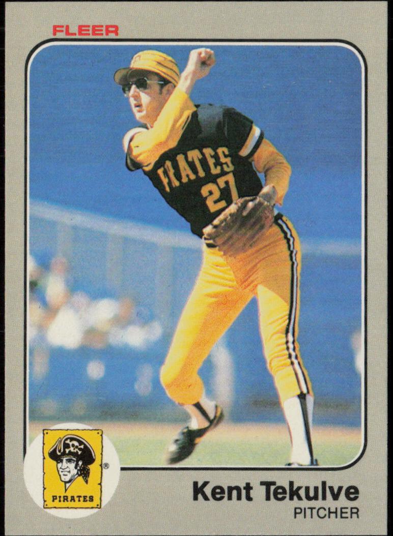1983 Fleer Baseball Kent Tekulve #326 PSA 10