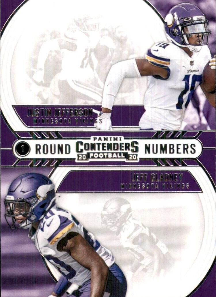 2020 Panini Contenders Football Jeff Gladney #RN-JG PSA 10