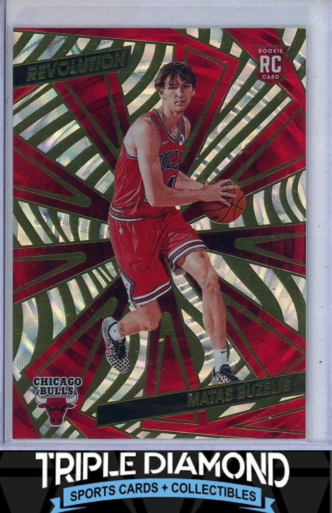 2024 Panini Revolution Basketball Fractal Matas Buzelis #14