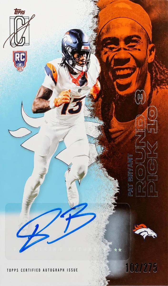 2025 Topps Signature Class Football Teal Pat Bryant #160