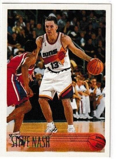 1996 Topps Basketball Steve Nash #182 PSA 9