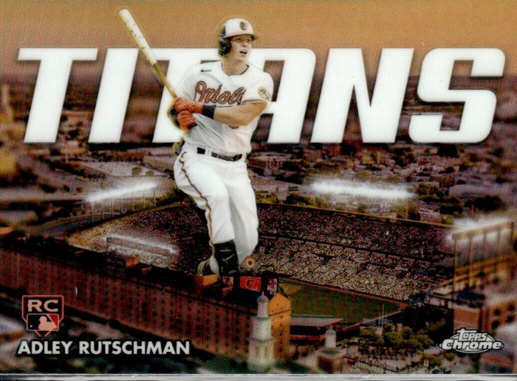 2023 Topps Chrome Baseball Adley Rutschman #CT-10 PSA 10
