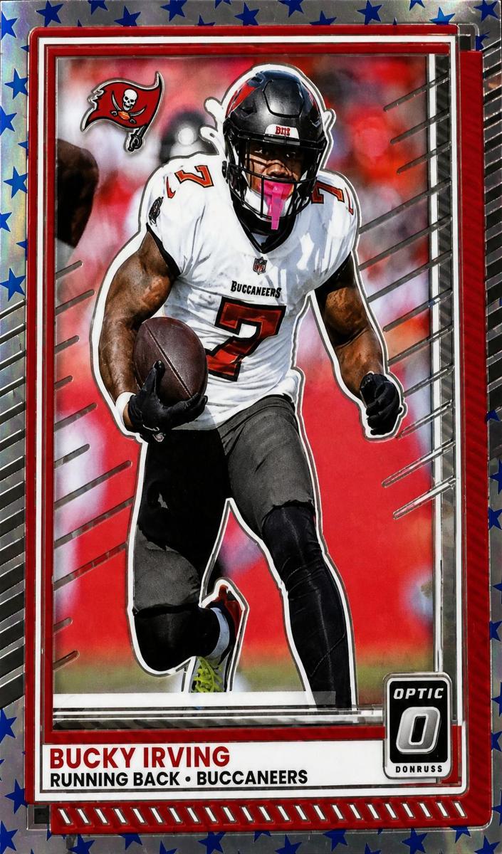2025 Donruss Optic Football Stars Bucky Irving #83