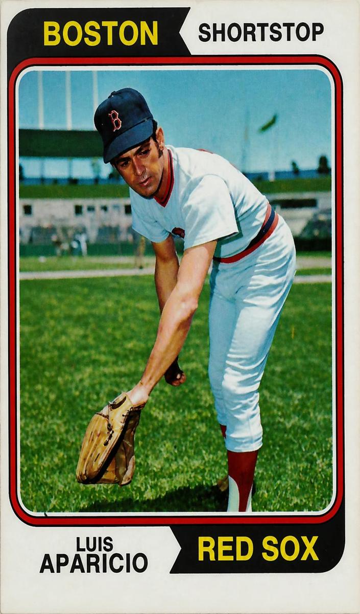 1974 O-Pee-Chee Baseball Luis Aparicio #61