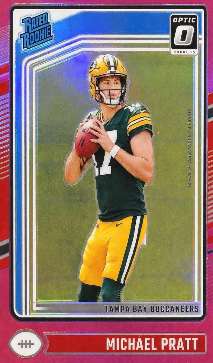 2024 Donruss Optic Football Pink Michael Pratt #280