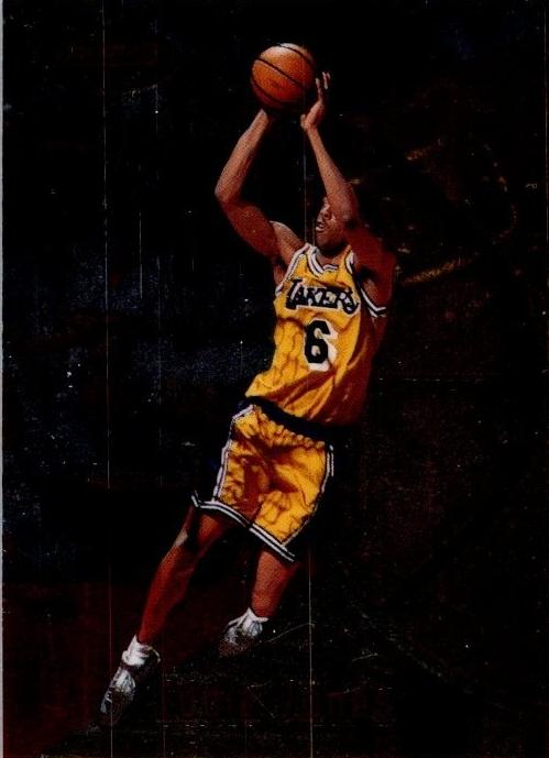 1997 Bowman's Best Basketball Eddie Jones #49