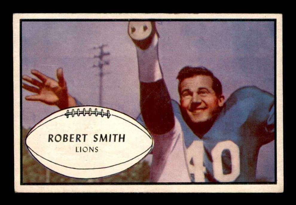 1953 Bowman Football Robert Smith #66 PSA 7