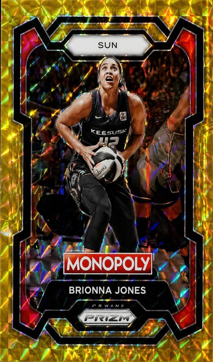 2024 Panini Prizm Monopoly WNBA Basketball Gold Brionna Jones #51