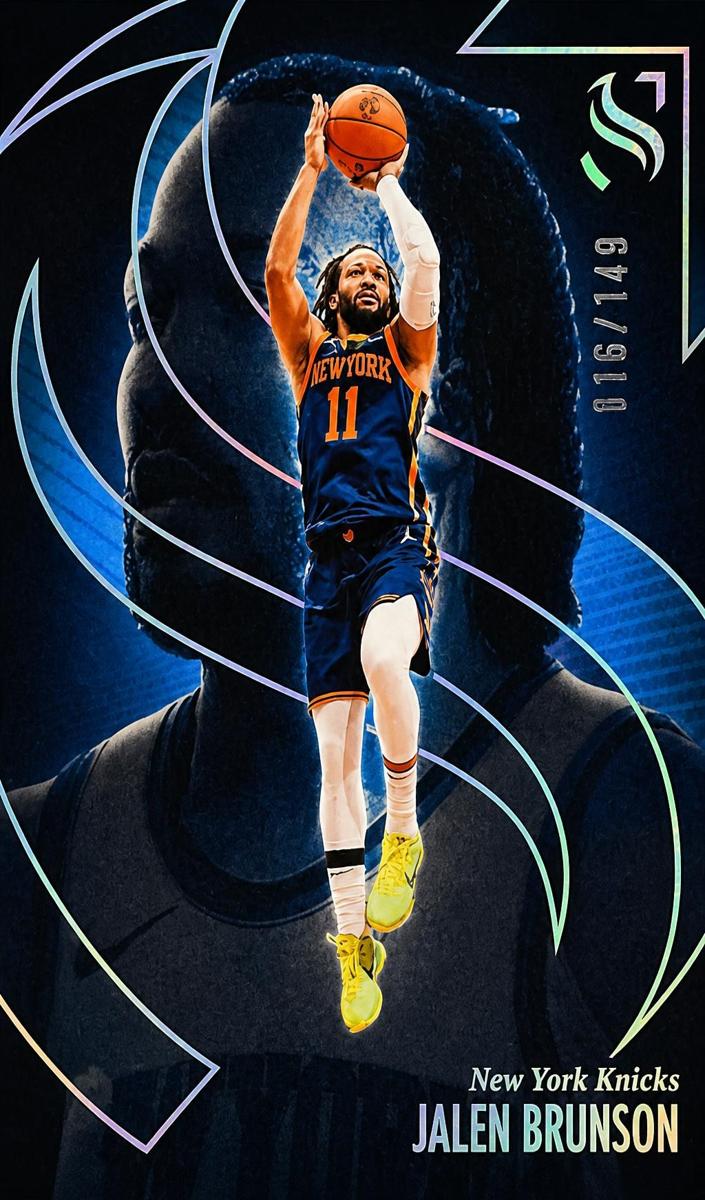 2024 Panini Silhouette Basketball Holo Silver Jalen Brunson #2
