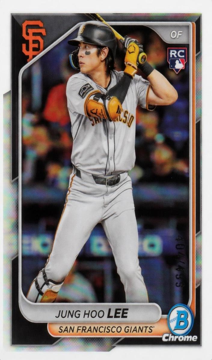 2024 Bowman Chrome Baseball Refractor Jung Hoo Lee #67
