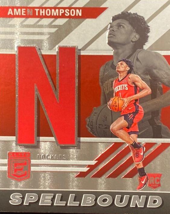 2023 Donruss Elite Basketball Amen Thompson #19 SGC 9