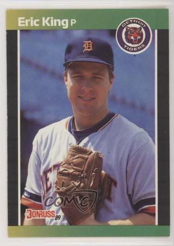 1989 Donruss Baseball Eric King #535