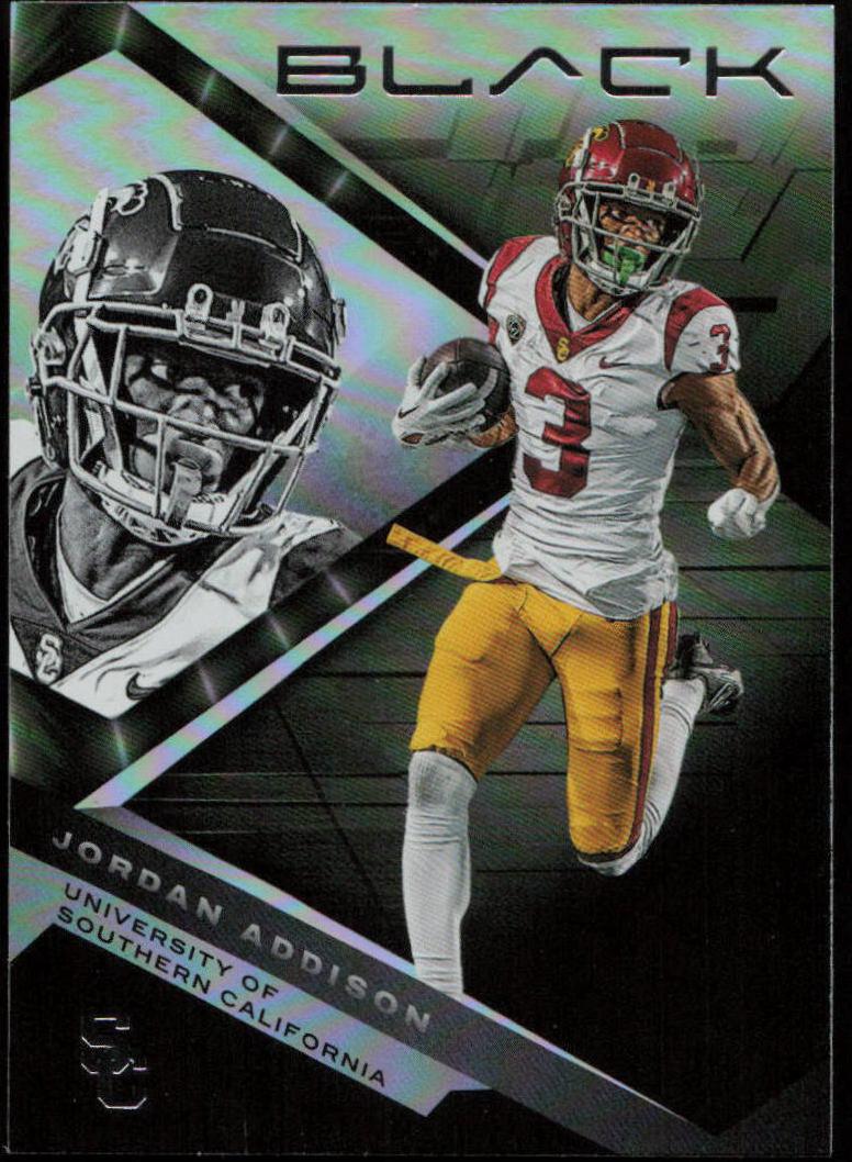 2023 Panini Chronicles Draft Picks Football Jordan Addison #5 CGC 9