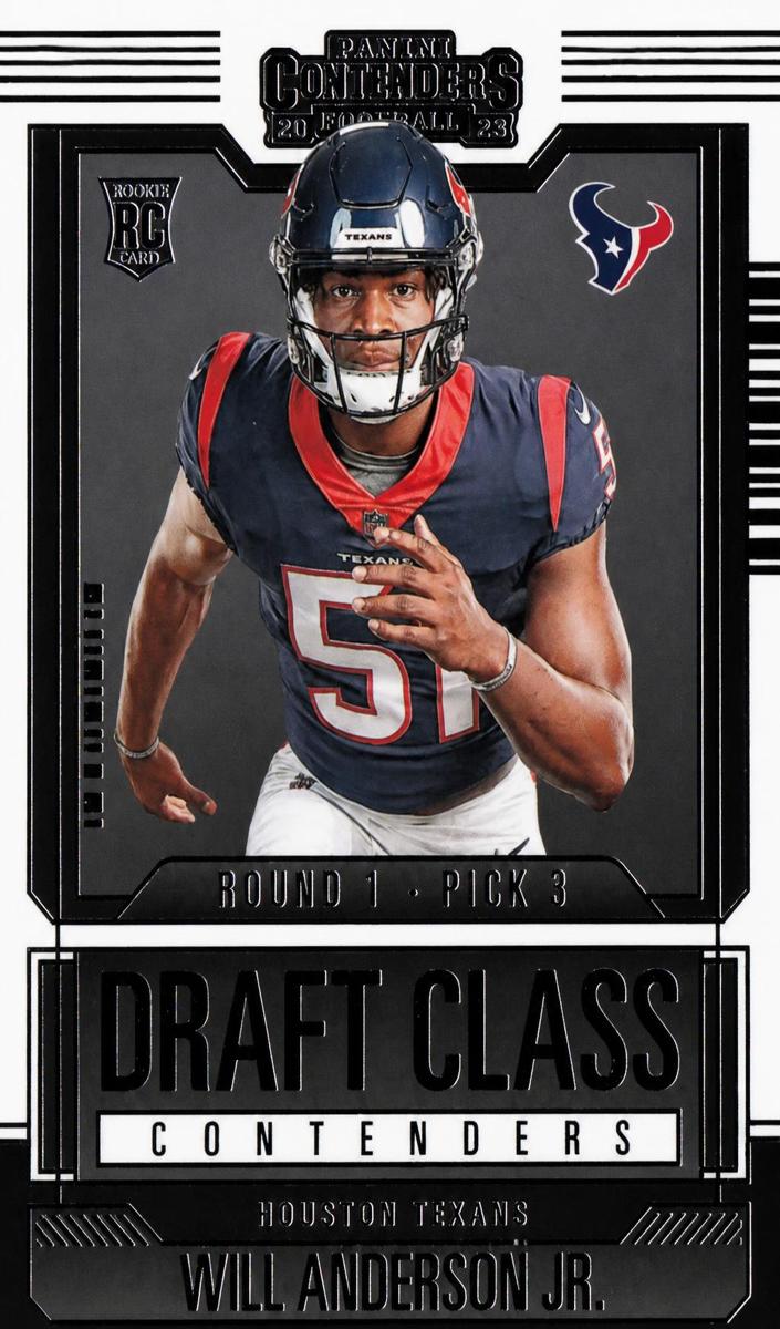 2023 Panini Contenders Football Will Anderson Jr. #24