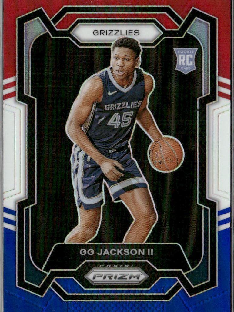 2023 Panini Prizm Basketball Red White and Blue GG Jackson II #179